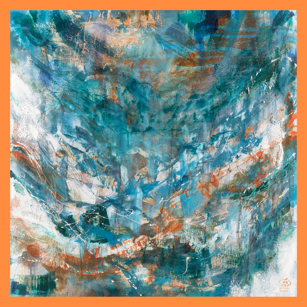 Held by The Sea of Life Silk Scarf